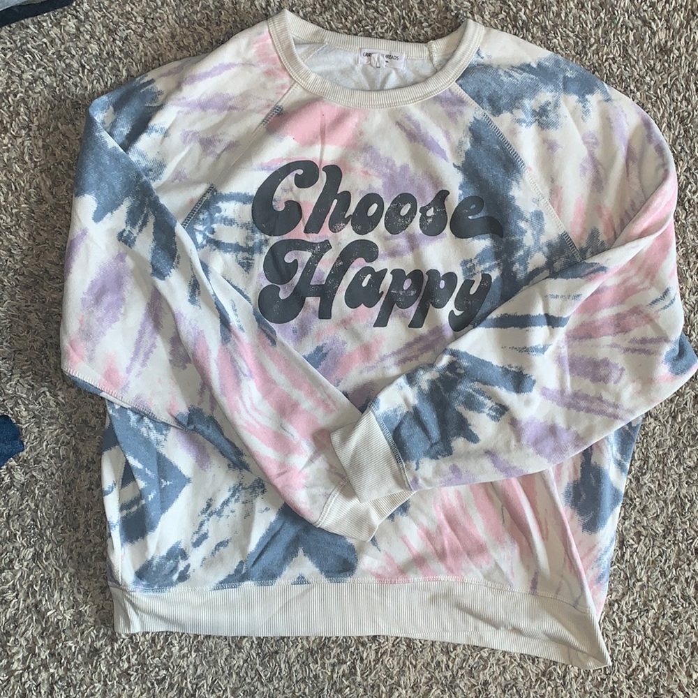 Tie dye crewneck
